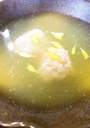 おもてなし　冬瓜のすり流し　海老団子入り-レシピのメイン写真