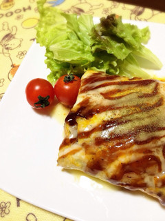 豚バラ肉と卵のお好み焼き風★-レシピのメイン写真