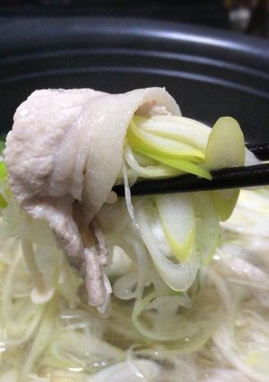 ダシダで簡単！エスニック風ねぎ鍋-レシピのメイン写真