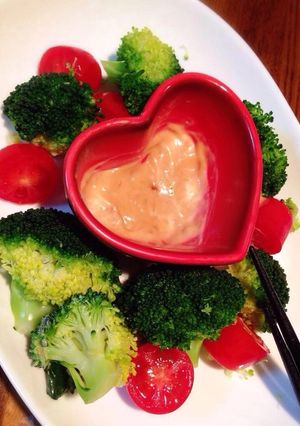 簡単♡味噌マヨディップ-レシピのメイン写真