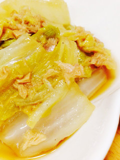 水いらず!放置!ツナと白菜の煮物-レシピのメイン写真