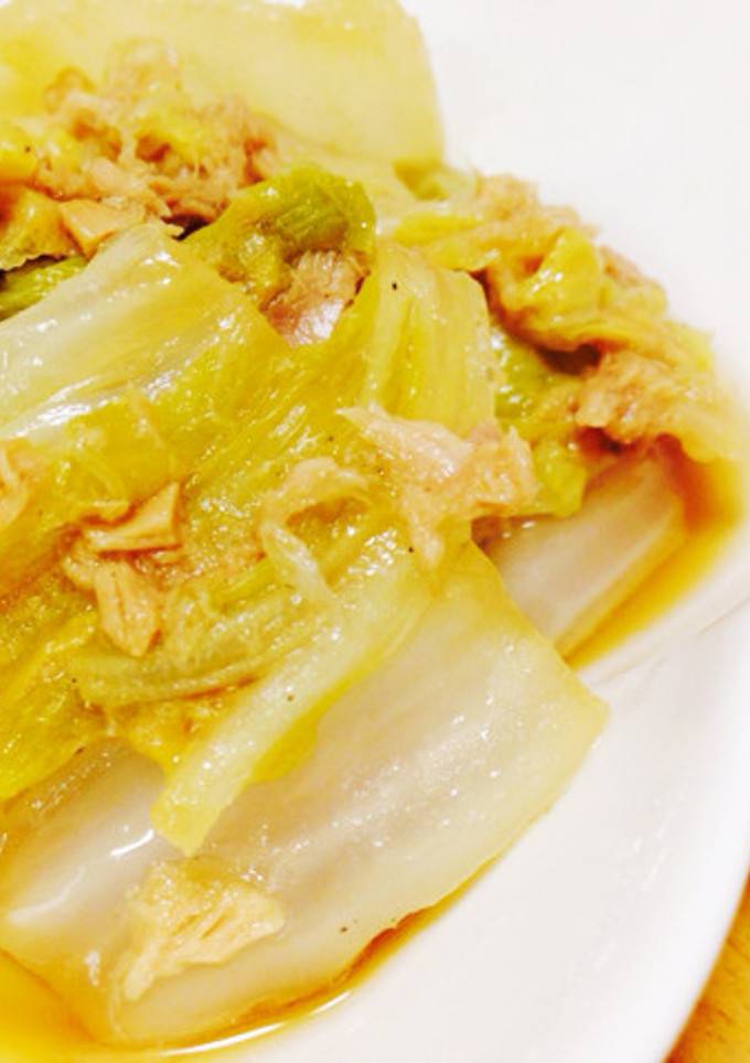 水いらず！放置！ツナと白菜の煮物-レシピのメイン写真