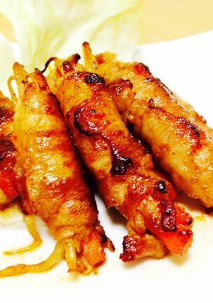 味付け簡単！野菜の肉巻き-レシピのメイン写真