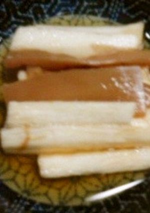 基本味付けいらずで漬けるだけ・長芋メンマ-レシピのメイン写真