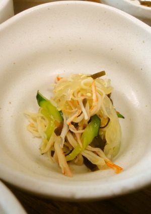 調味料不要！白滝とカニかまの塩昆布和え-レシピのメイン写真