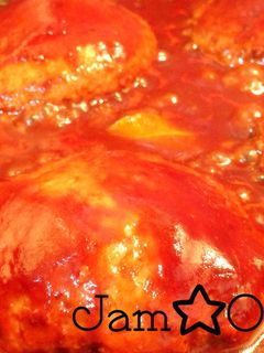 簡単煮込みハンバーグ-レシピのメイン写真