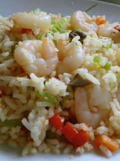 さっぱりセロリの海老チャーハン-レシピのメイン写真