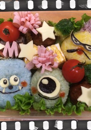 モンスターズインク♡キャラ弁♡-レシピのメイン写真