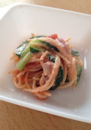 イカ明太と胡瓜のサラダパスタ-レシピのメイン写真