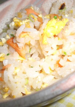 鮭たまチャーハン-レシピのメイン写真