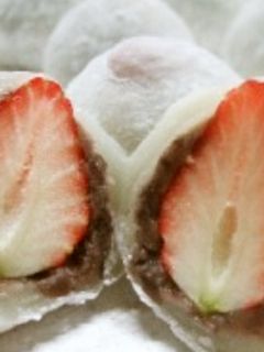 いちご大福-レシピのメイン写真