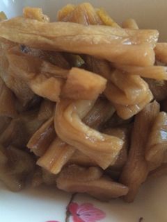 割菜の炒め煮-レシピのメイン写真