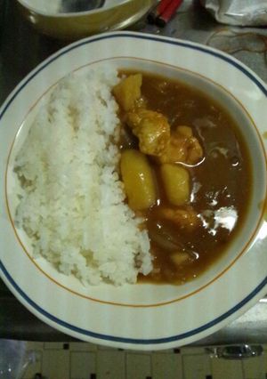 ５月９日晩飯【カレー】-レシピのメイン写真