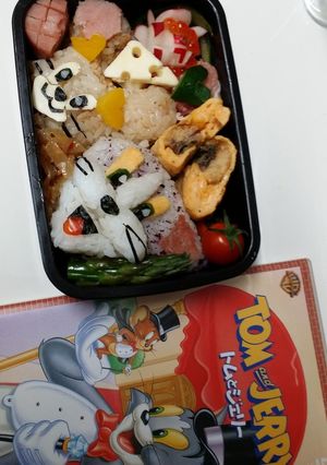 キャラ弁☆トムとジェリー☆-レシピのメイン写真