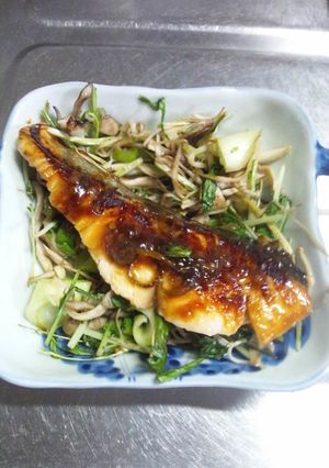 ５月１２日晩飯【鰆の味噌焼き】-レシピのメイン写真