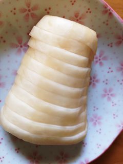 糖しぼり大根 漬け物-レシピのメイン写真
