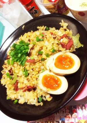 家にある材料で!簡単レタスチャーハン-レシピのメイン写真