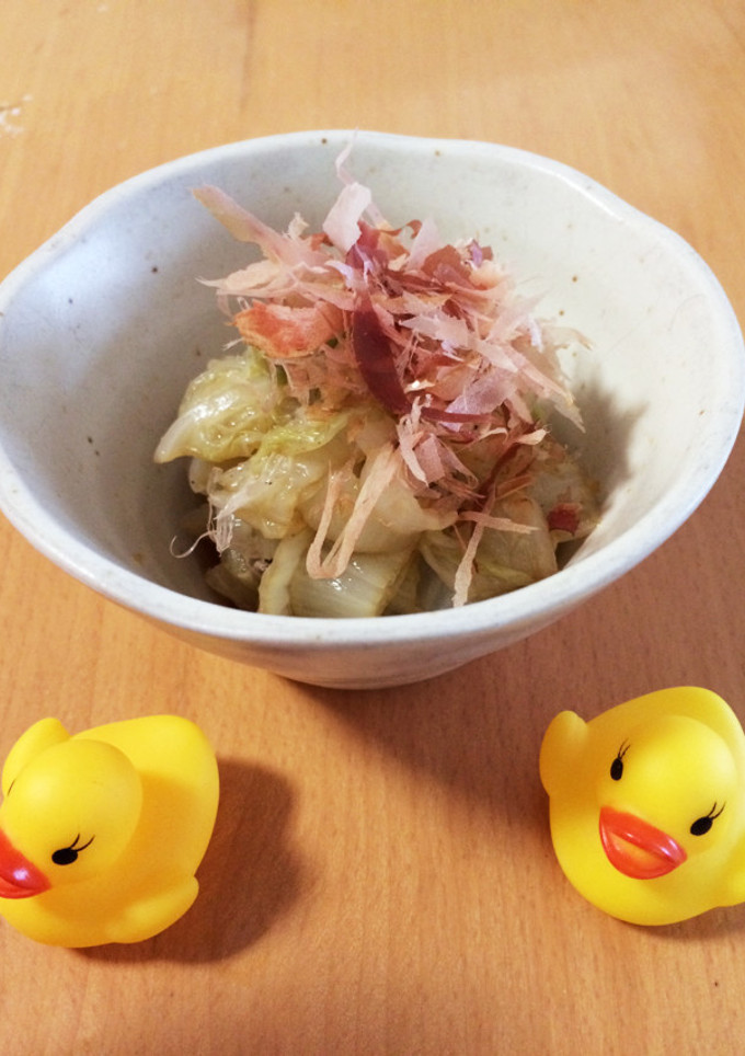 白菜のおひたし 柚子胡椒風味-レシピのメイン写真