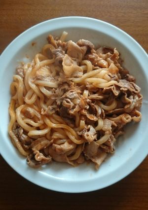 簡単！洋風焼きうどん-レシピのメイン写真