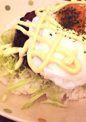 たまには手抜き☆ロコモコランチ♡-レシピのメイン写真