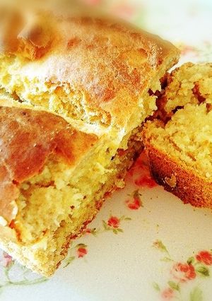 熟れた柿のパウンドケーキ-レシピのメイン写真