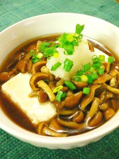 あったか豆腐のなめこあんかけ-レシピのメイン写真