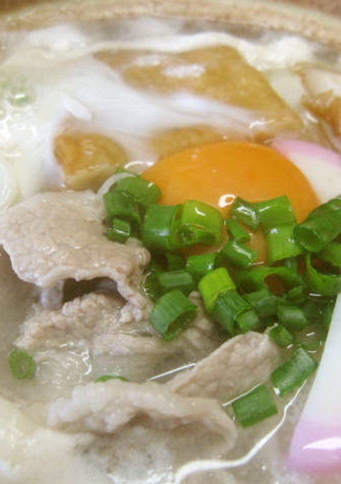 もやしでかさまし鍋焼きうどん-レシピのメイン写真