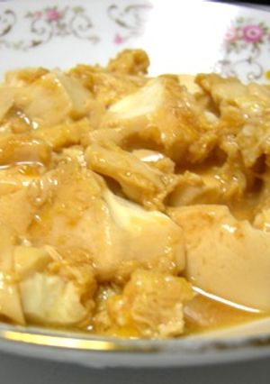 豆腐の卵とじ-レシピのメイン写真