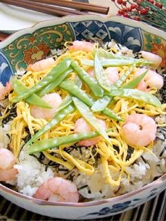 佃煮生姜入りちらし寿司-レシピのメイン写真