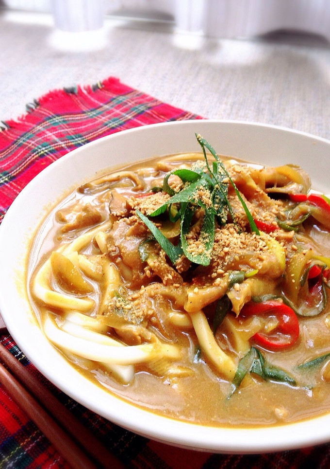 あったまろ♪豆乳仕上げのカレーうどん-レシピのメイン写真