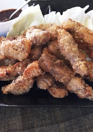 手を汚さずに☆スティック！とんかつ-レシピのメイン写真