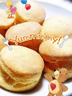 HMで簡単美味しいふわふわスコーン★-レシピのメイン写真