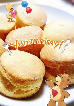 HMで簡単美味しいふわふわスコーン★-レシピのメイン写真