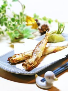 ✿技あり♪少量油でししゃものから揚げ✿-レシピのメイン写真
