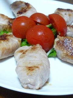 リンゴの豚肉巻き-レシピのメイン写真