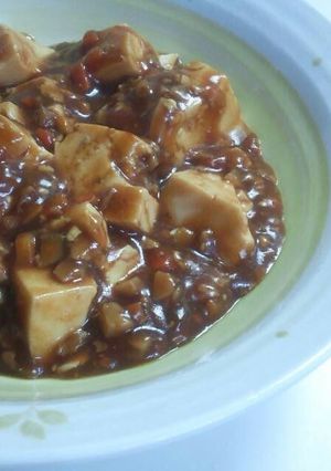 ベジタリアンの麻婆豆腐-レシピのメイン写真