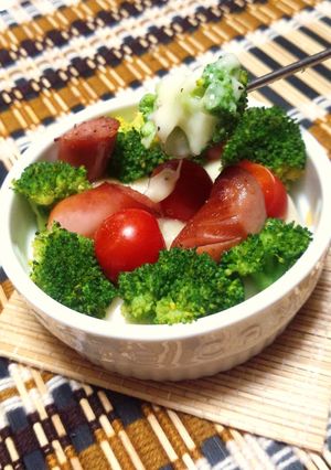ココット皿で❤お一人様フォンデュ❤-レシピのメイン写真