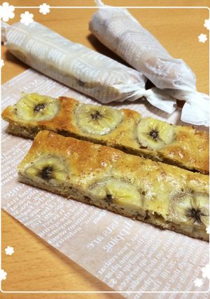 バナナとフルグラのスティックケーキ-レシピのメイン写真