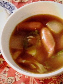 スープカレー ソーセージで簡単美味しい!-レシピのメイン写真