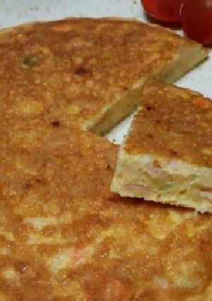 そうめん入り☆スパニッシュオムレツ風-レシピのメイン写真