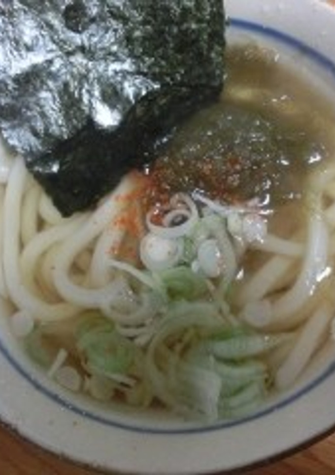 とろろ昆布のあったかうどん-レシピのメイン写真