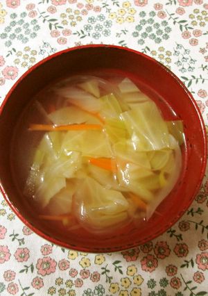 野菜onlyコンソメスープ-レシピのメイン写真