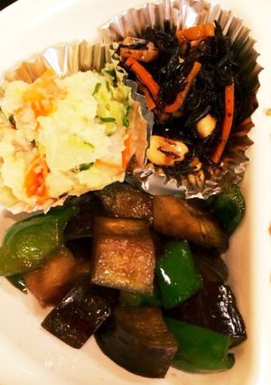 なす＆ピーマン炒め煮♫簡単◎美味しい！-レシピのメイン写真