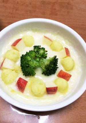 りんごとさつまいものココットカマン-レシピのメイン写真