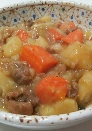 男が惚れる♪肉じゃが風とろとろ煮♪-レシピのメイン写真