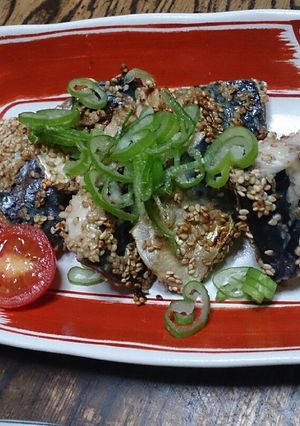 鯖のゴマ焼き-レシピのメイン写真