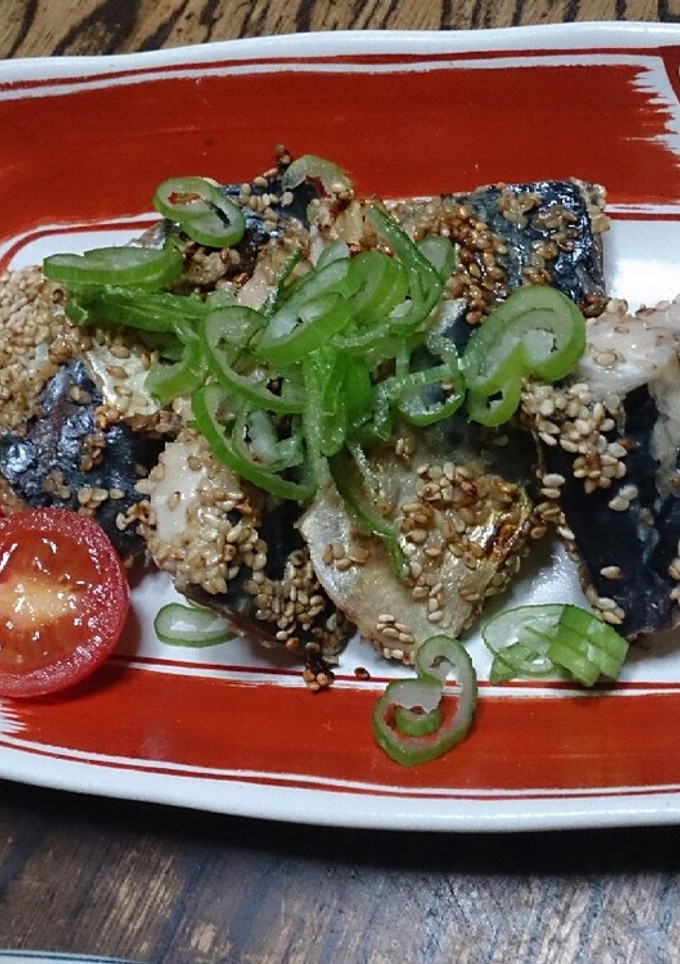 鯖のゴマ焼き-レシピのメイン写真