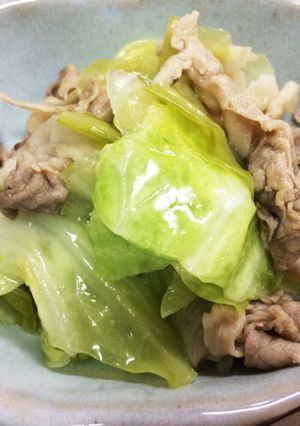 豚肉とキャベツの塩バター煮-レシピのメイン写真