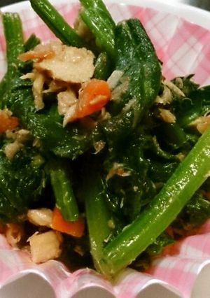お弁当に☆ほうれん草とツナの和え物-レシピのメイン写真