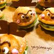 鈴カステラdeハンバーガーキット♬